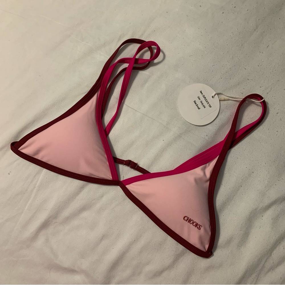 Boutine LA/Chooks LA duplicate top, dusty pink, small